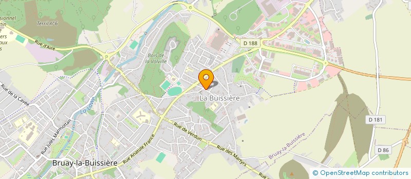 localisation de l'entreprise SELARL JFS à BRUAY-LA-BUISSIERE