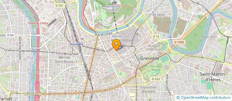 localisation de l'entreprise SELARL JMD à GRENOBLE