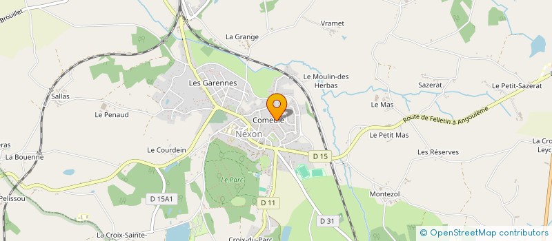 localisation de l'entreprise SELARL JNT  NEXON