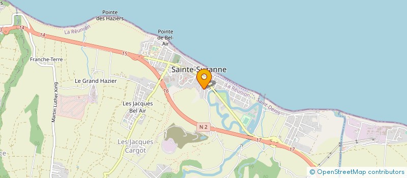 localisation de l'entreprise SELARL JONATHAN CHINIAH à SAINTE-SUZANNE