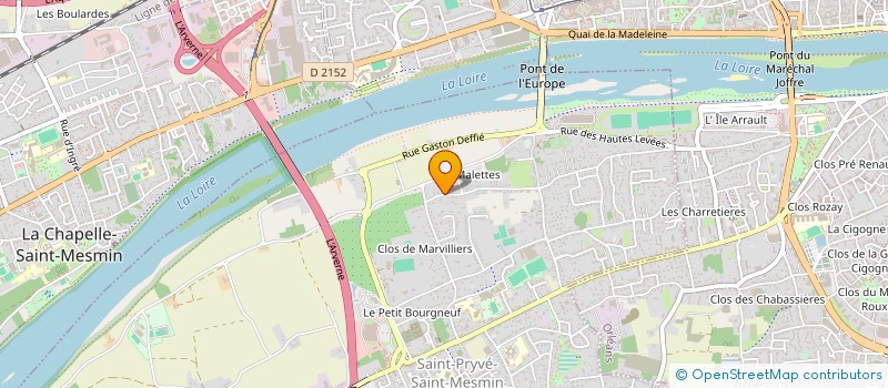 localisation de l'entreprise SELARL JORDAN LAPEYRE  SAINT-PRYVE-SAINT-MESMIN