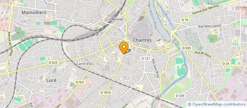 localisation de l'entreprise SELARL JOUAULT ANNIE à CHARTRES