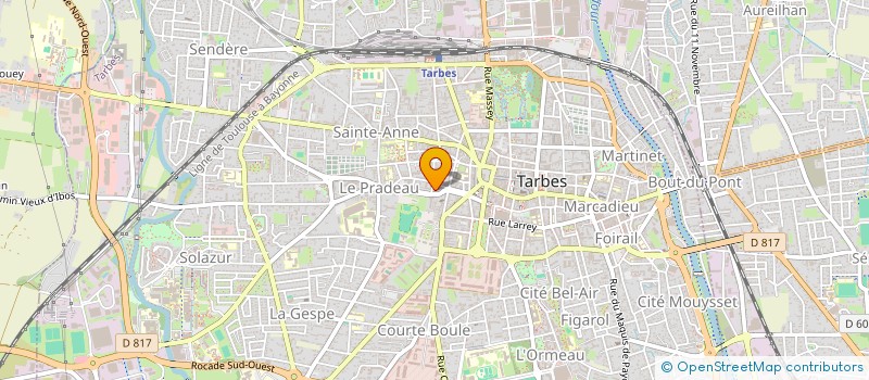 localisation de l'entreprise SELARL JUDICONSEIL AVOCATS  TARBES