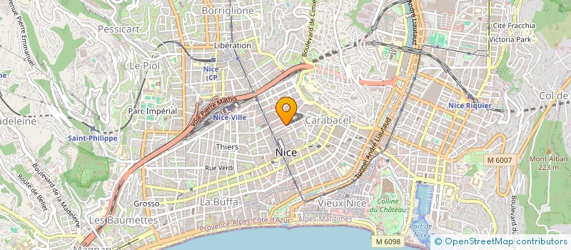 localisation de l'entreprise SELARL JULIE FROUMESSOL  NICE