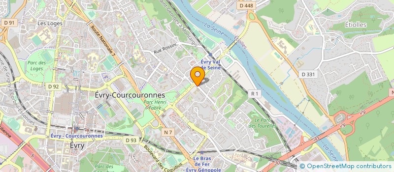 localisation de l'entreprise SELARL KIELT à EVRY-COURCOURONNES