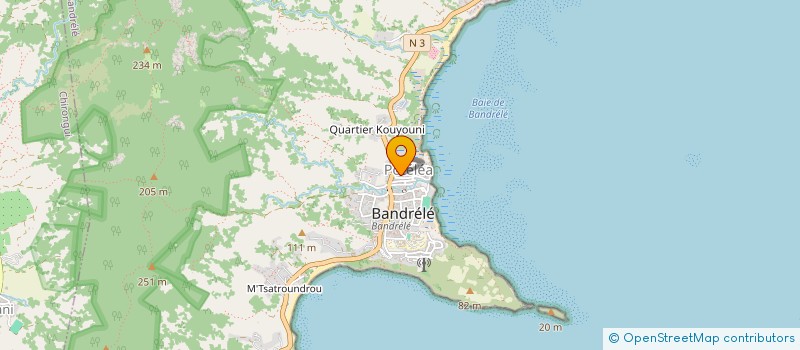 localisation de l'entreprise SELARL KINE DAGONI à BANDRELE