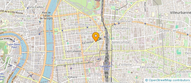 localisation de l'entreprise SELARL KIRSTETTER ET ASSOCIES à LYON