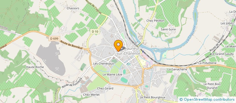 localisation de l'entreprise SELARL KOHOUT à CHATEAUNEUF-SUR-CHARENTE