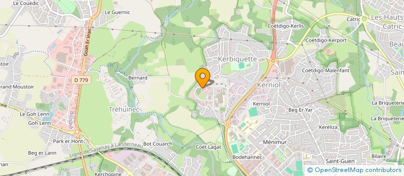 localisation de l'entreprise SELARL KORF à VANNES