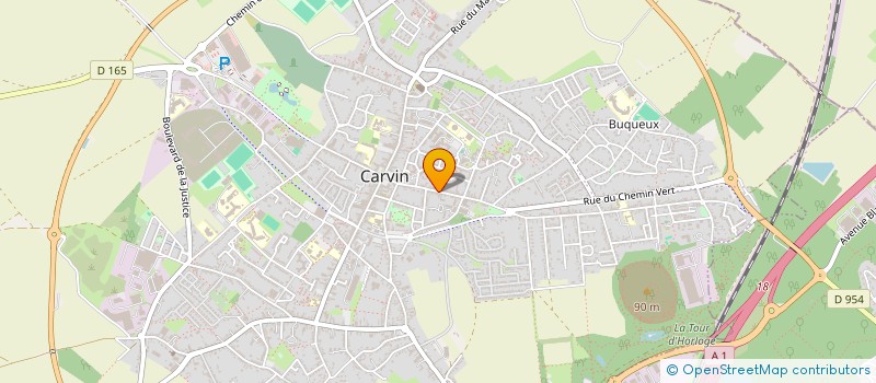 localisation de l'entreprise SELARL KRAWCZYK  CARVIN