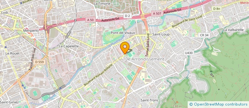 localisation de l'entreprise SELARL LA RADIO à MARSEILLE