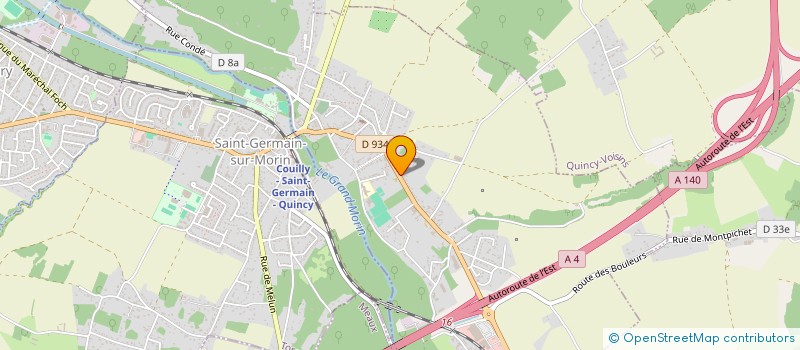 localisation de l'entreprise SELARL LAETITIA GAILLARD-PIROUT à COUILLY-PONT-AUX-DAMES