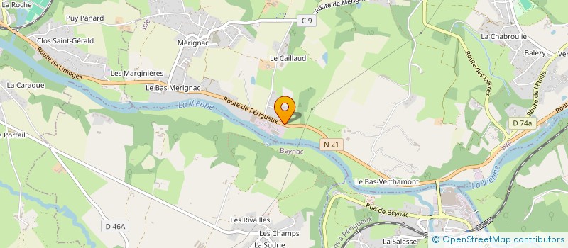localisation de l'entreprise SELARL LAFARGE JIMMY à LIMOGES