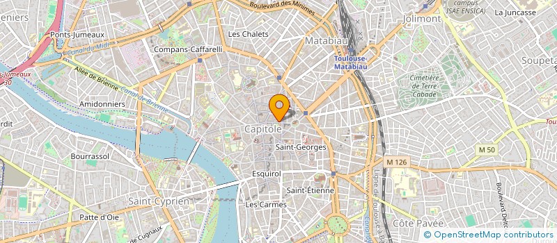 localisation de l'entreprise SELARL LAFAYETTE à TOULOUSE