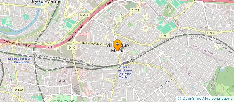 localisation de l'entreprise SELARL LAILA BOUTIBA NOTAIRE  VILLIERS-SUR-MARNE