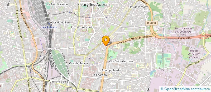 localisation de l'entreprise SELARL LAMBALLE GREFFOIR VETS à ORLEANS