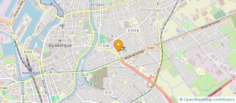 localisation de l'entreprise SELARL LAMOZAHR à DUNKERQUE