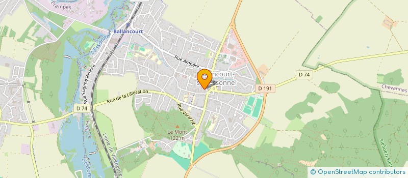 localisation de l'entreprise SELARL LARZUL - URBAN  BALLANCOURT-SUR-ESSONNE