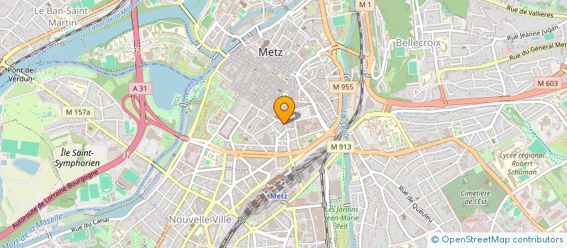 localisation de l'entreprise SELARL LASALLE  METZ