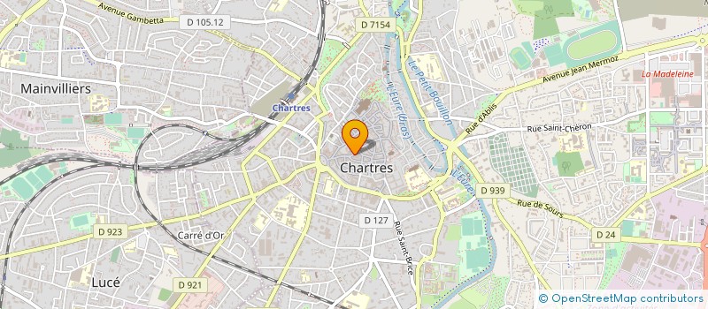 localisation de l'entreprise SELARL LAUREVA GASSOT à CHARTRES