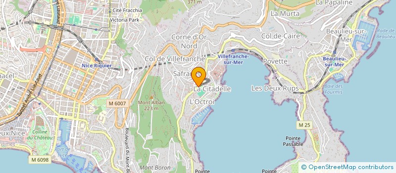 localisation de l'entreprise SELARL LAUT & ASSOCIES - TITULAIRE D'UN OFFICE D'HUISSIER DE JUSTICE à VILLEFRANCHE-SUR-MER