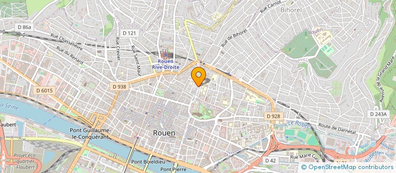 localisation de l'entreprise SELARL LE TESSIER SYLVAIN à ROUEN