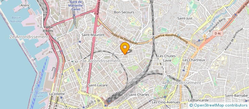 localisation de l'entreprise SELARL LENNA à MARSEILLE