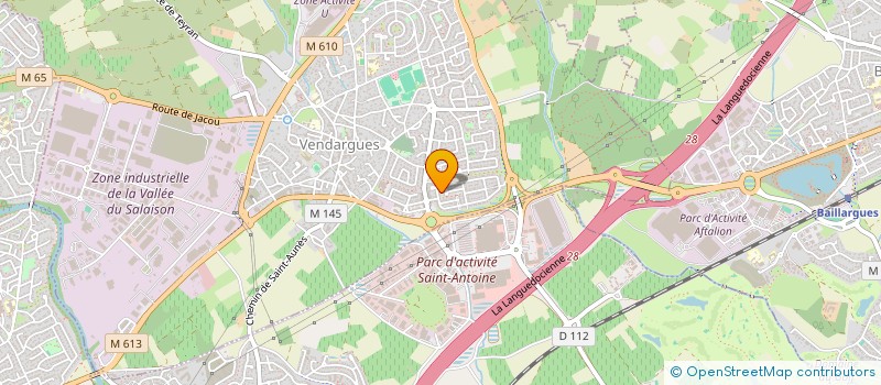 localisation de l'entreprise SELARL LEVY BIAU à VENDARGUES