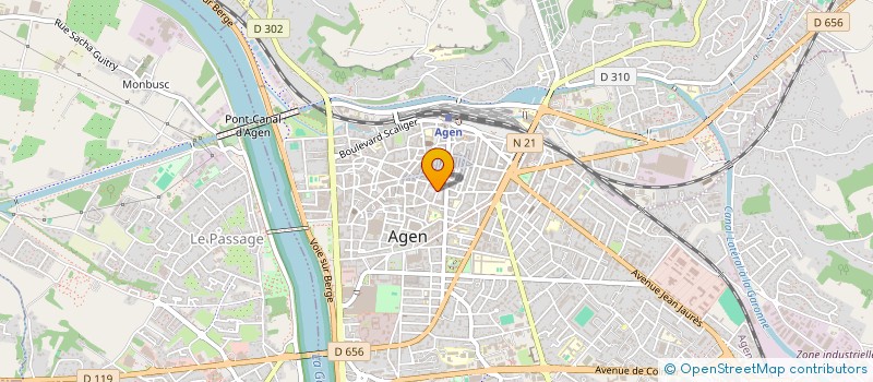 localisation de l'entreprise SELARL LEX ALLIANCE  AGEN