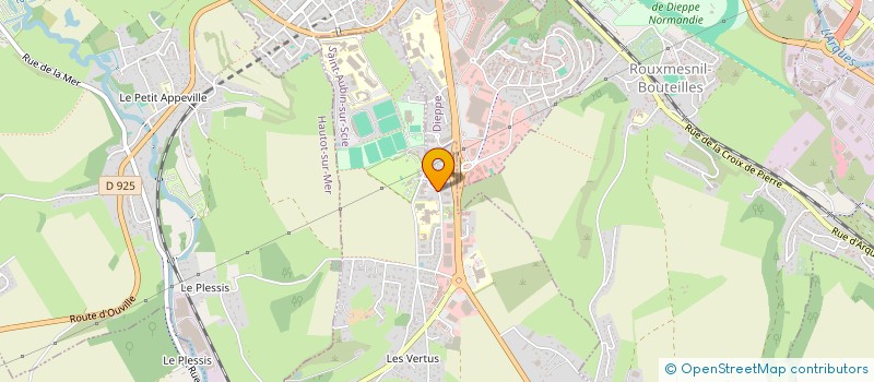 localisation de l'entreprise SELARL LIANE PASQUIER à SAINT-AUBIN-SUR-SCIE