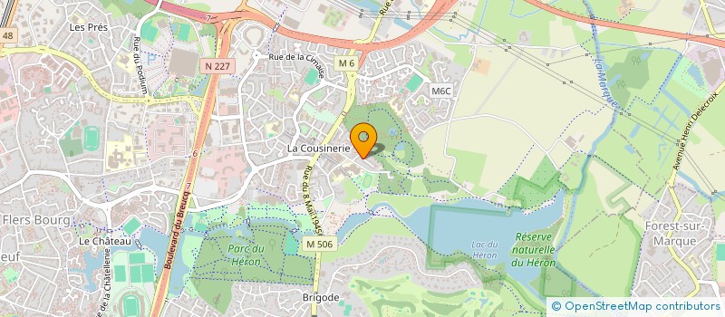 localisation de l'entreprise SELARL LOGOS à VILLENEUVE-D'ASCQ