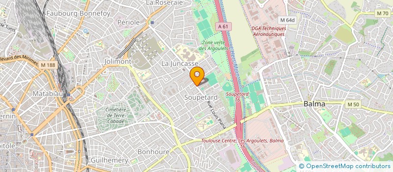 localisation de l'entreprise SELARL LOUIS PLANA DENTAIRE à TOULOUSE