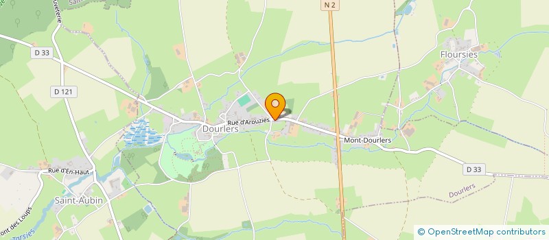 localisation de l'entreprise SELARL LOUIS THERY à DOURLERS