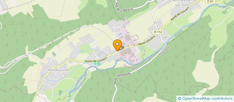 localisation de l'entreprise SELARL LRBS - ACQUIGNY  ACQUIGNY