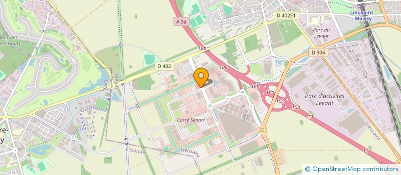 localisation de l'entreprise SELARL LUDOVIC DUCLOS  LIEUSAINT