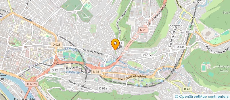 localisation de l'entreprise SELARL LUKASZ JABLONSKI à ROUEN