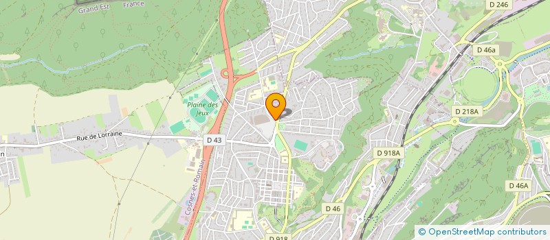localisation de l'entreprise SELARL MAATAR à LONGWY