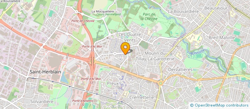 localisation de l'entreprise SELARL MACHAON  SAINT-HERBLAIN