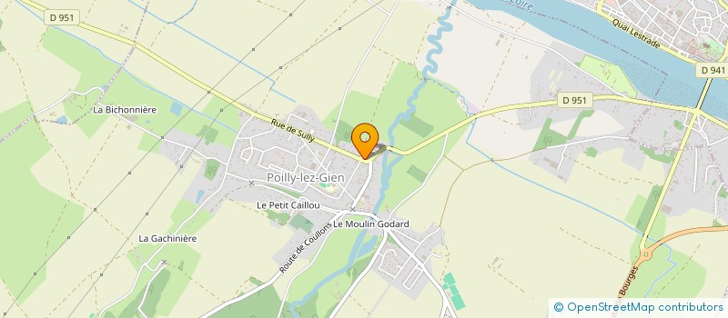 localisation de l'entreprise SELARL MADIPHARM à POILLY-LEZ-GIEN