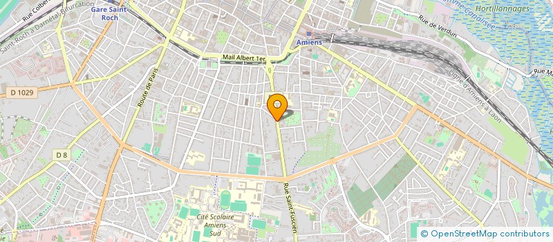 localisation de l'entreprise SELARL MAES-CLAVIER à AMIENS