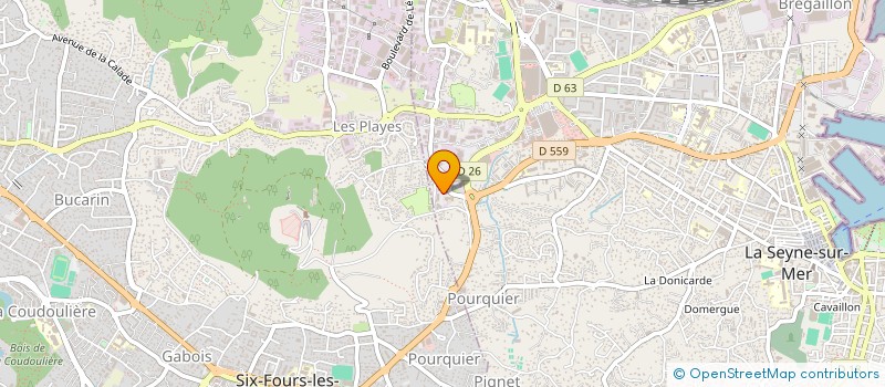 localisation de l'entreprise SELARL MAESTRATI FALANGA à LA SEYNE-SUR-MER