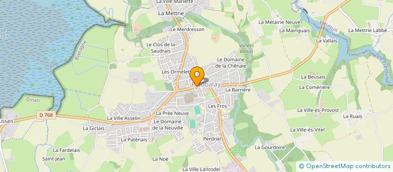 localisation de l'entreprise SELARL MAITRE SYLVAIN HELLIVAN ET MAITRE GICQUEL-HELLIVAN, NOTAIRES  BEAUSSAIS-SUR-MER