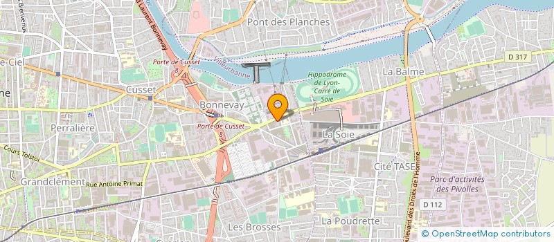 localisation de l'entreprise SELARL MAJUVIKE  LYON