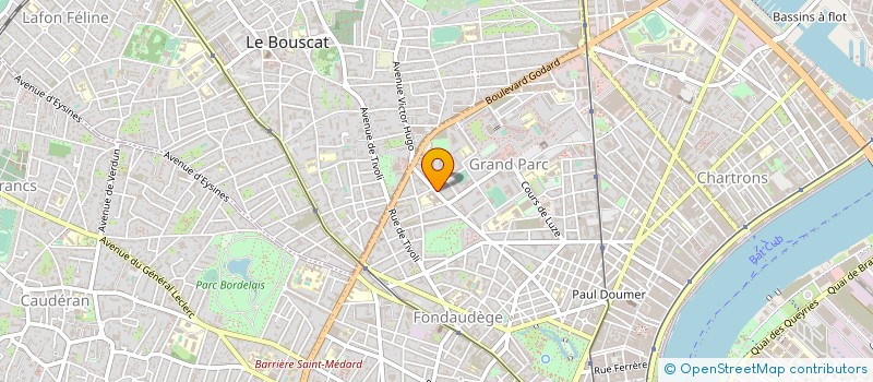 localisation de l'entreprise SELARL MANDRON-TIVOLI  BORDEAUX