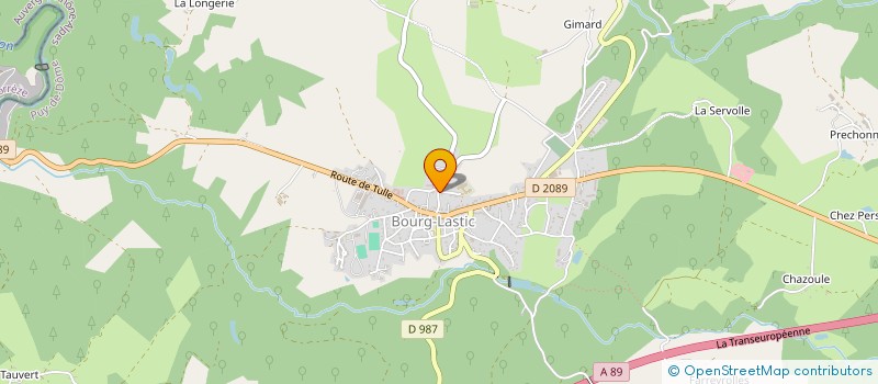 localisation de l'entreprise SELARL MARIE FRANCOISE CONNAN  BOURG-LASTIC