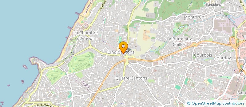 localisation de l'entreprise SELARL MARIE GOSSELIN  ANGLET