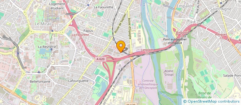 localisation de l'entreprise SELARL MARIE LAURE ARMENGAUD  TOULOUSE