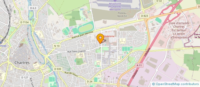 localisation de l'entreprise SELARL MARINESCU à CHARTRES
