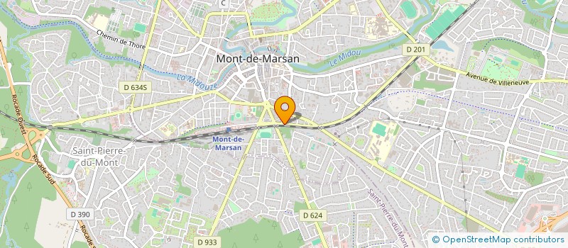 localisation de l'entreprise SELARL MAXIME DAKHLI  MONT-DE-MARSAN