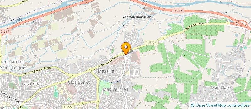 localisation de l'entreprise SELARL MEDECINS CHARIS  PERPIGNAN